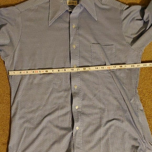 Ely & Walker Men's Blue Aztec Western Shirt Size L - Picture 4 of 8